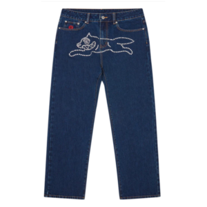 Calça Jeans Ice Cream Crystal Running Dog Blue