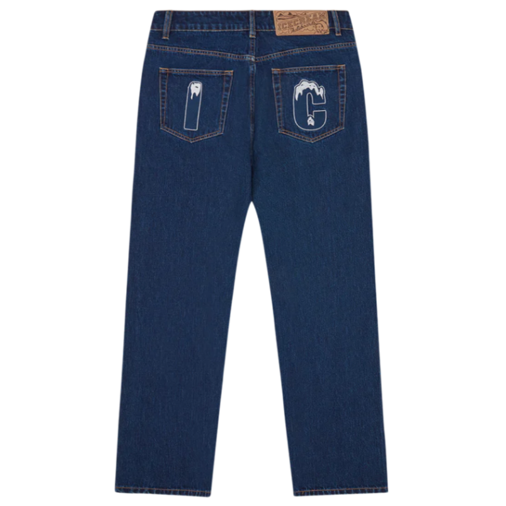 Calça Jeans Ice Cream Crystal Running Dog Blue
