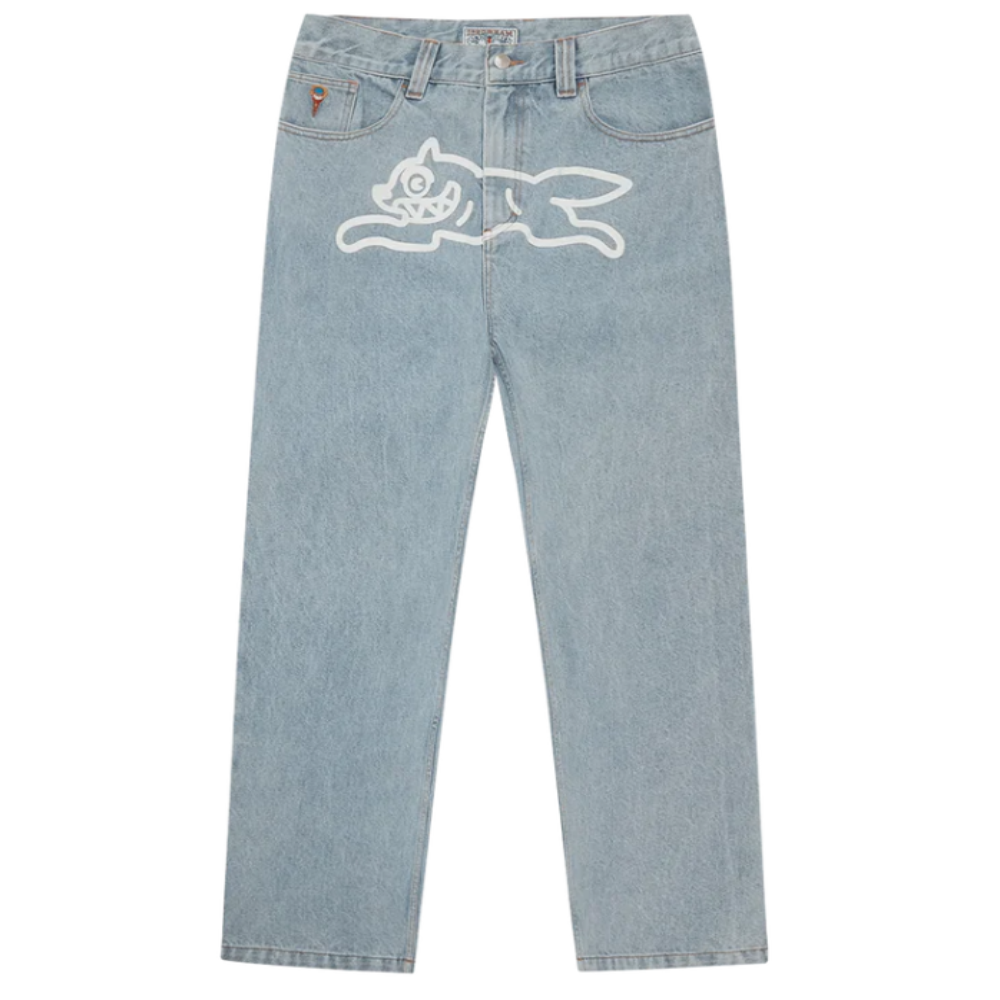 Calça Jeans Ice Cream Running Dog Double Scoop White