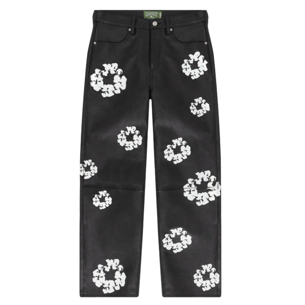 Calça Jeans Levi's x Denim Tears Leather Wreath Black