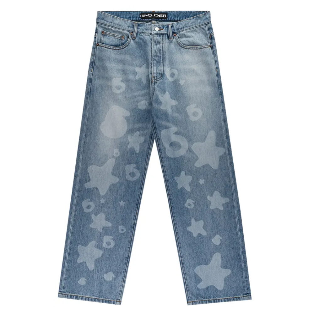 Calça Jeans Sp5der Beluga Denim Light Blue