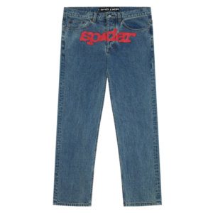 Calça Jeans Sp5der V3 Indigo Denim Light Indigo Wash