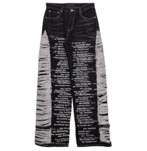 Calça Jeans Who Decides War Black