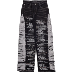 Calça Jeans Who Decides War Black