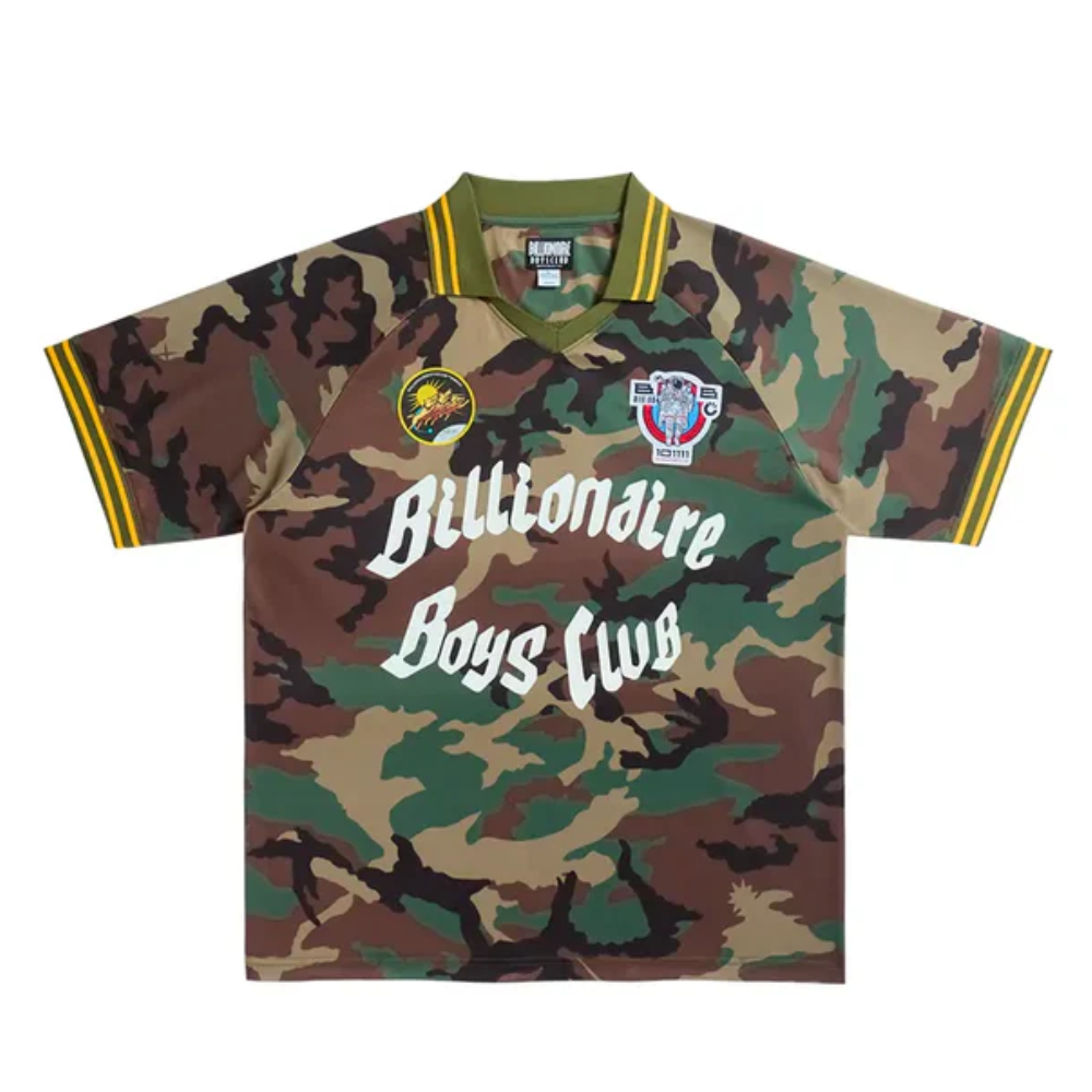 Camiseta BBC FC Camo Short Sleeve Kelp