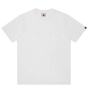 Camiseta Ice Cream Crystal Running Dog White