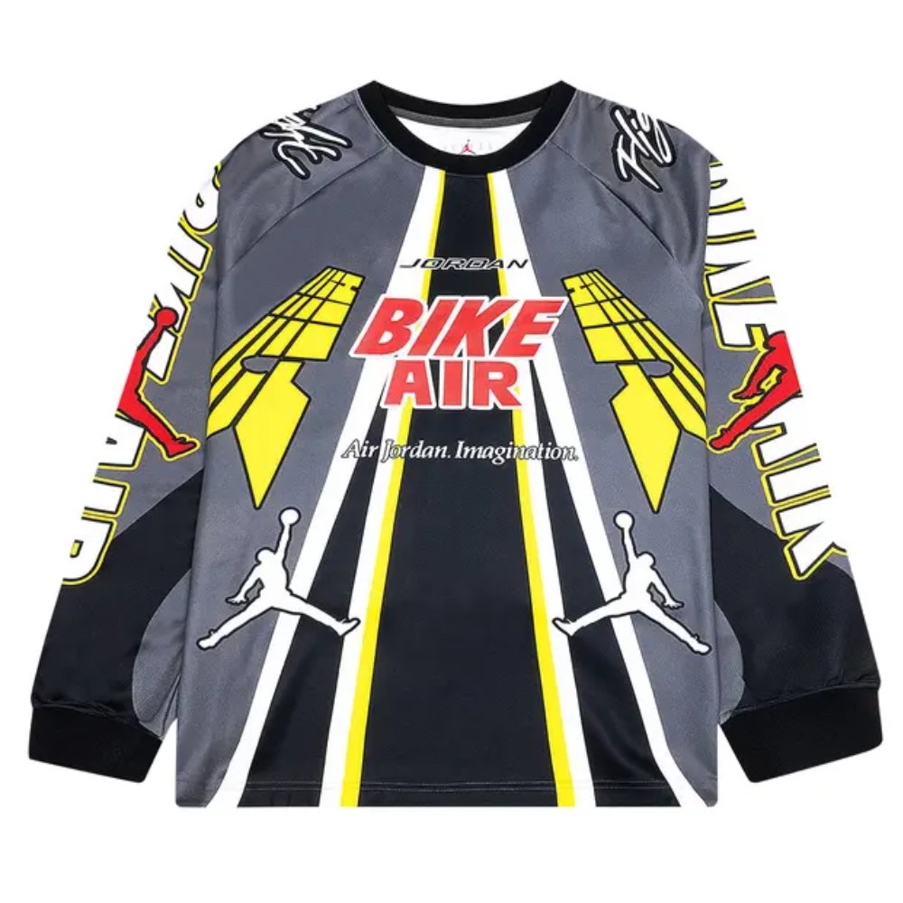 Camiseta Manga Longa Nike x Nigel Sylvester BMX Jersey Iron Grey