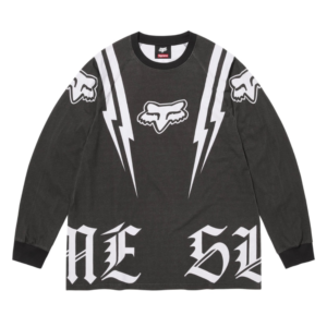 Camiseta Manga Longa Supreme Fox Racing Black