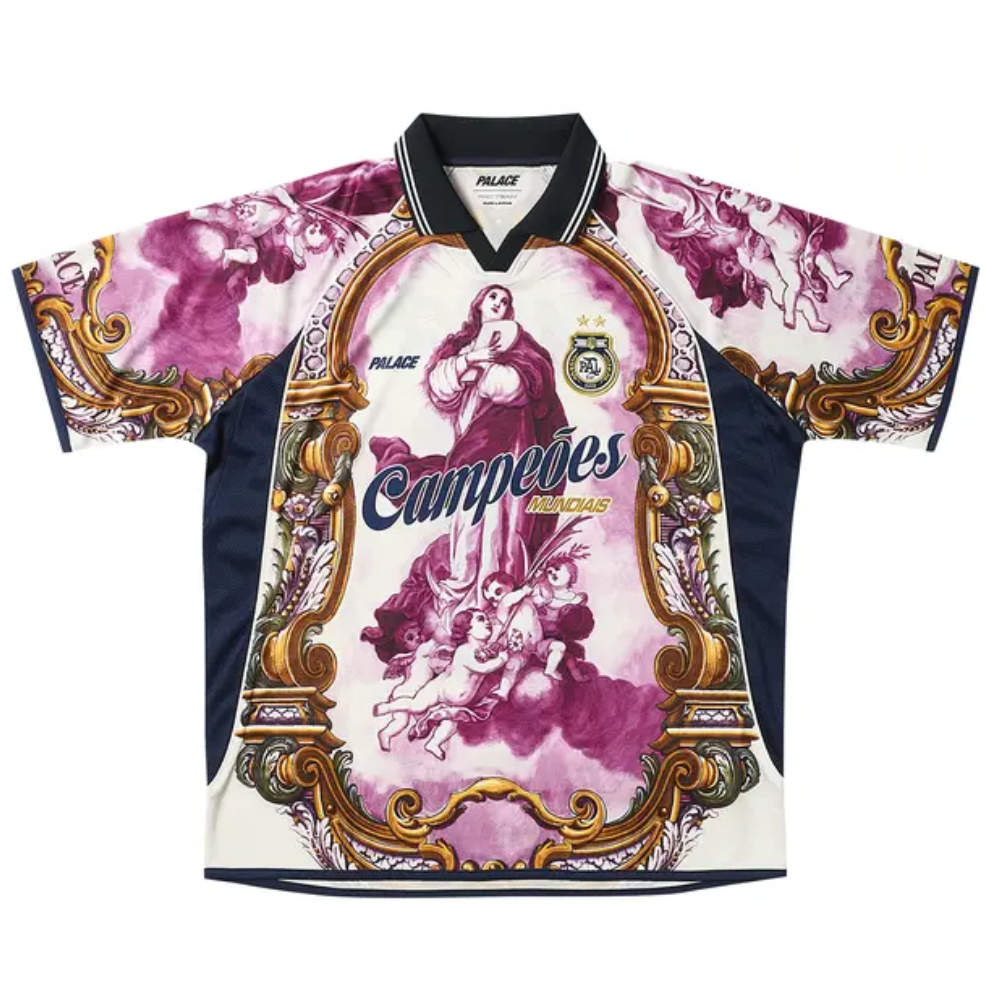 Camiseta Palace Holy Grail Jersey Burgundy