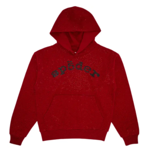 Conjunto Sp5der VVS Hoodie Red