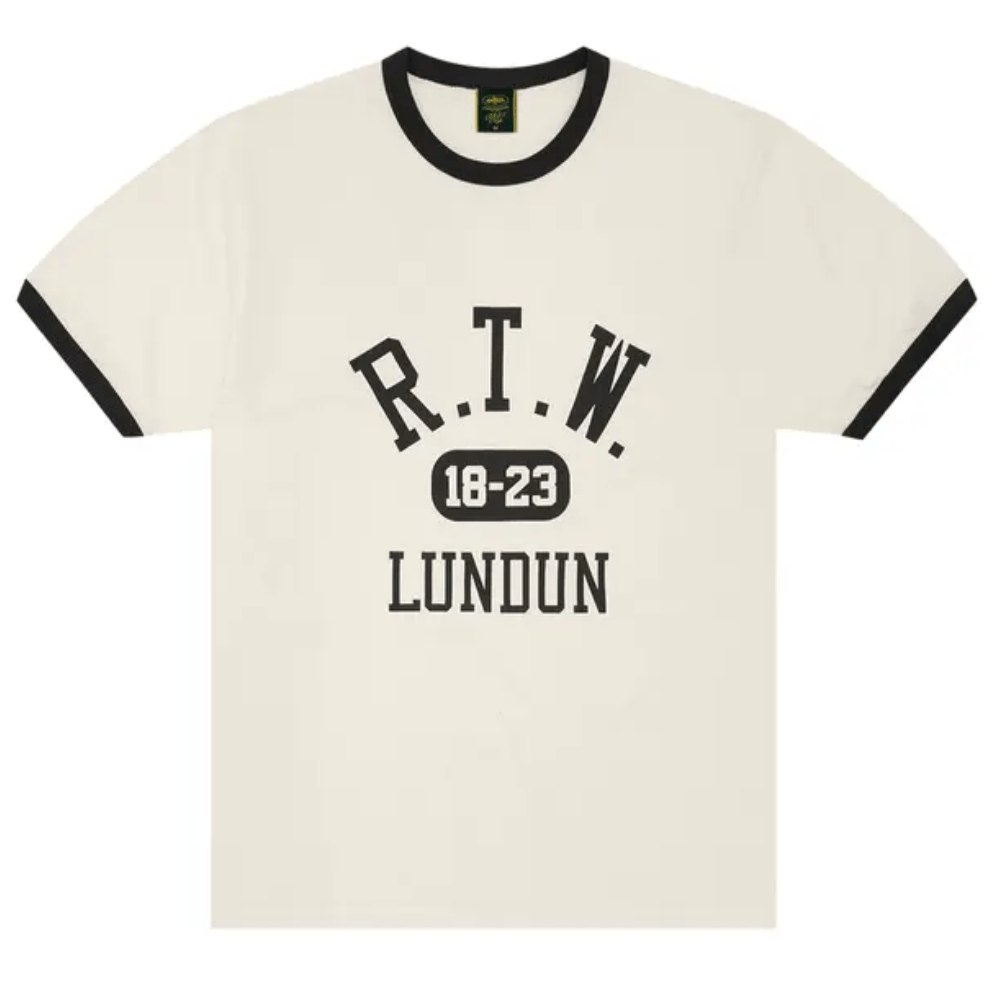 Camiseta Corteiz College Ringer Off White