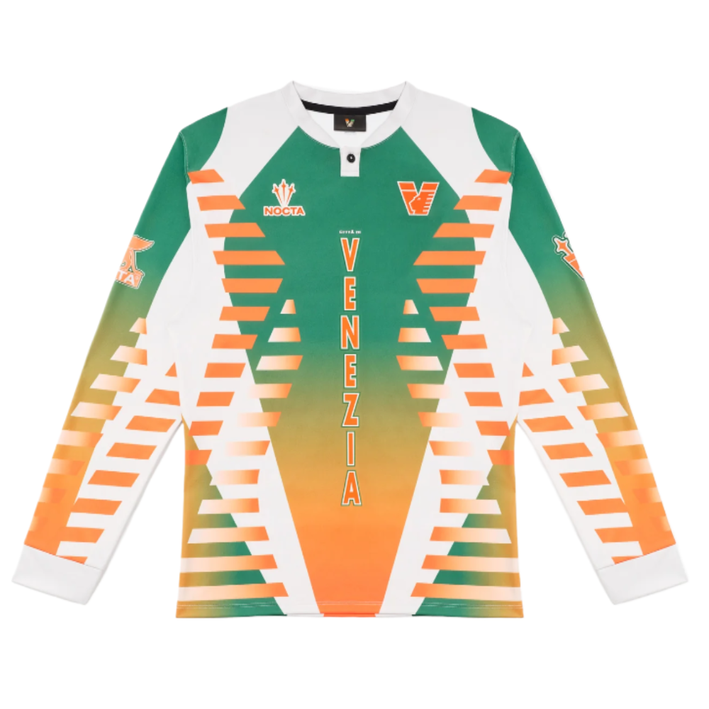Camiseta Manga Longa Nocta Venezia FC Match Home Jersey Orange