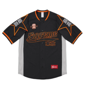 Camiseta Supreme Stars Baseball Jersey Black