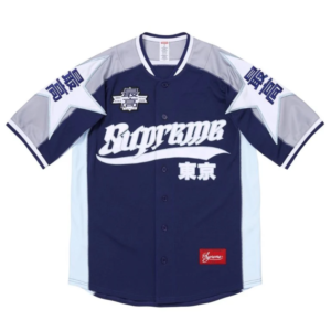 Camiseta Supreme Stars Baseball Jersey Blue