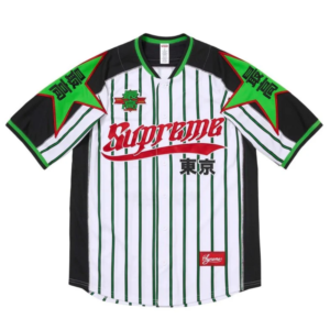 Camiseta Supreme Stars Baseball Jersey Green
