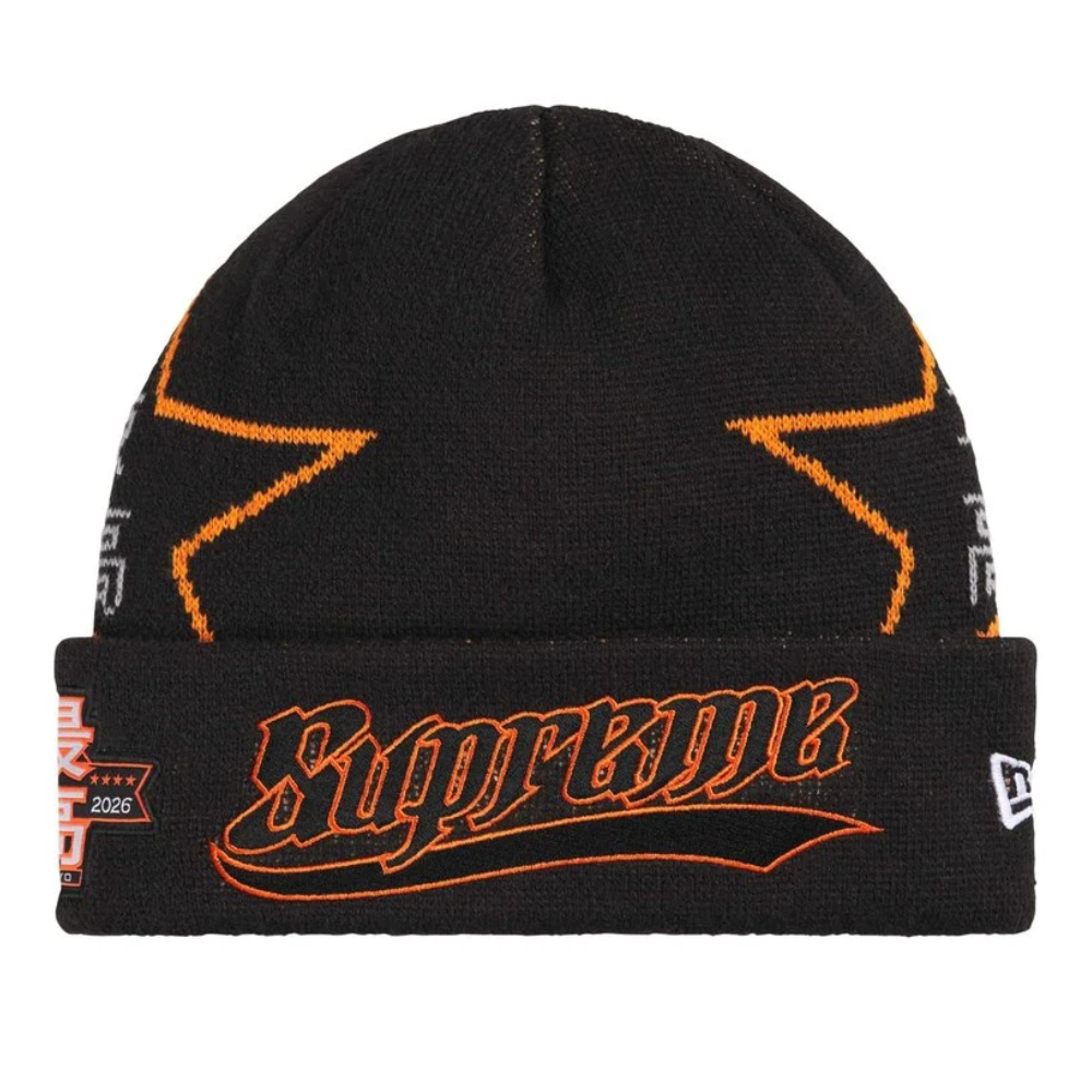 Touca Supreme Stars Black