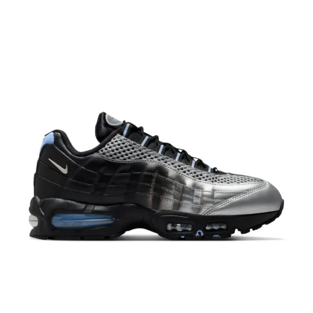Nike Air Max 95 x Palace Metallic Silver Aluminum Black