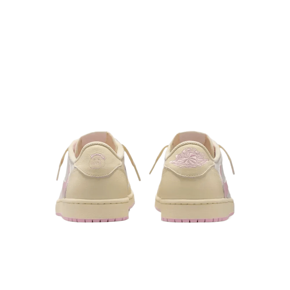 Air Jordan 1 Low x Travis Scott Sail Tropical Pink Shy Pink Muslin