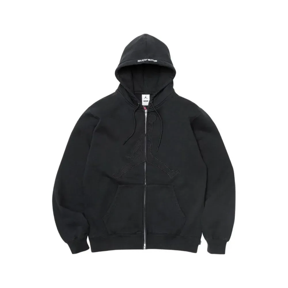 Air Jordan x Supreme Jaqueta Hooded Black