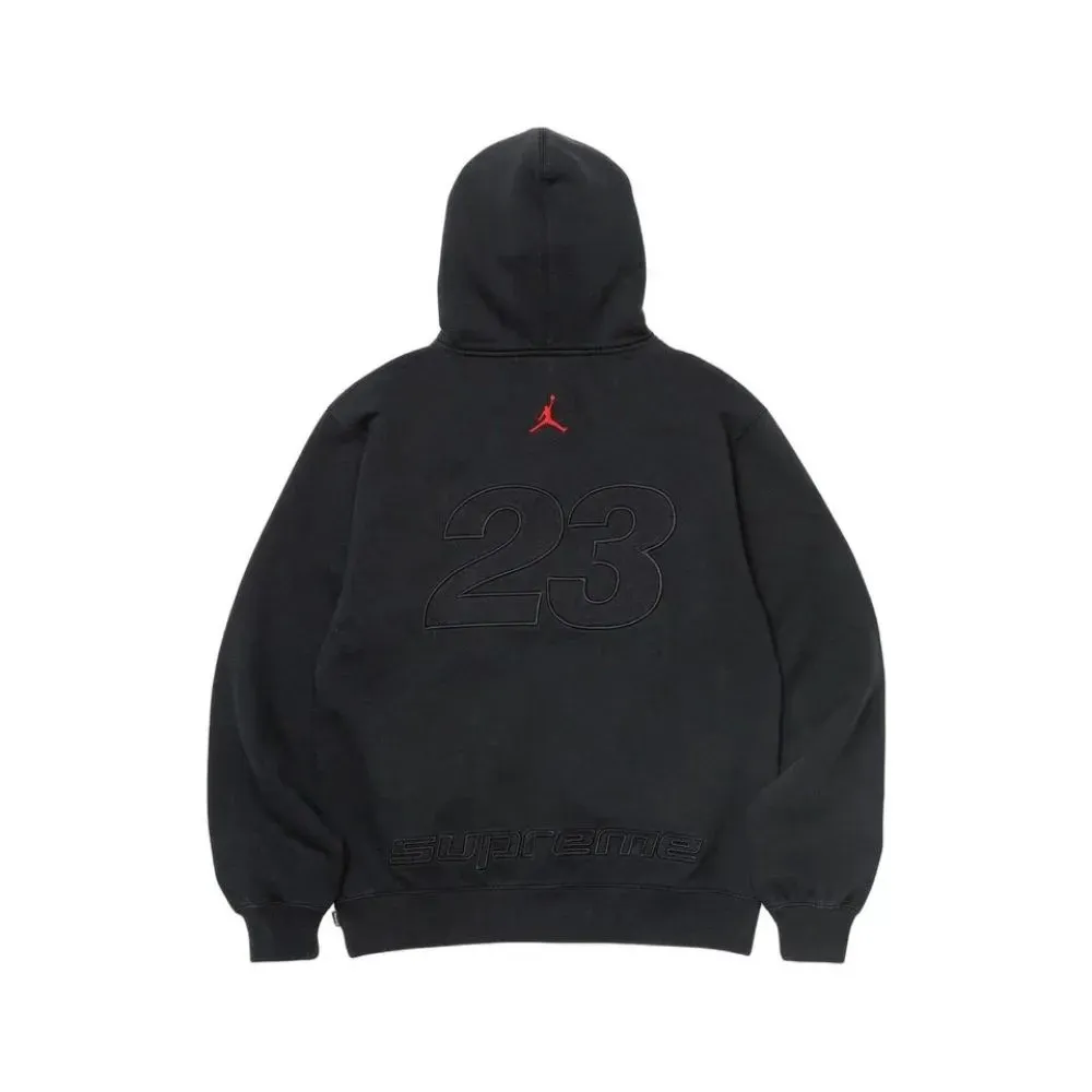 Air Jordan x Supreme Jaqueta Hooded Black