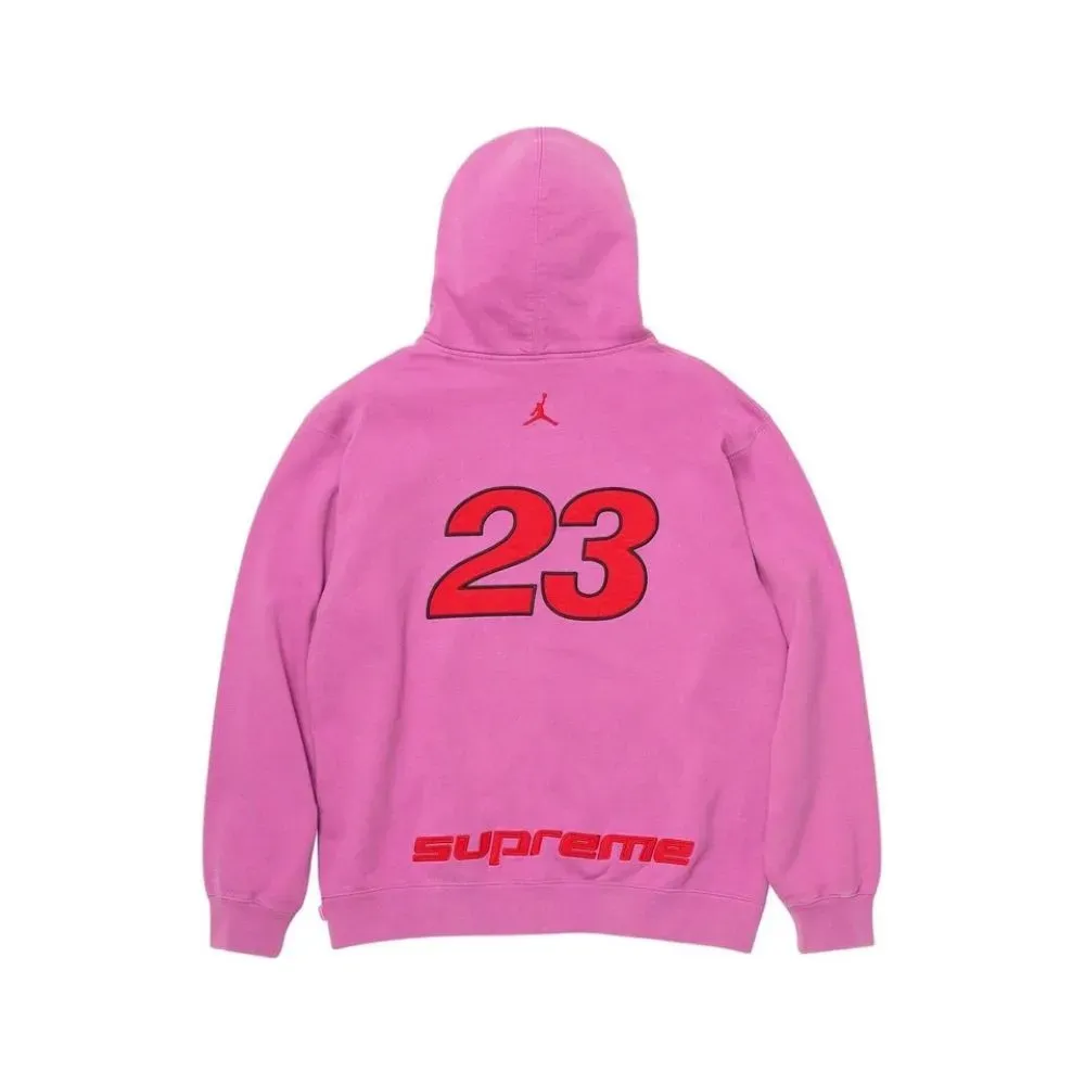 Moletom Air Jordan x Supreme Jaqueta Pink
