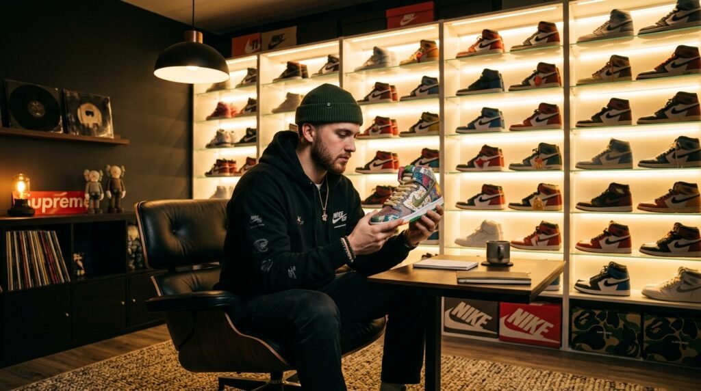 colecionadores de Jordans