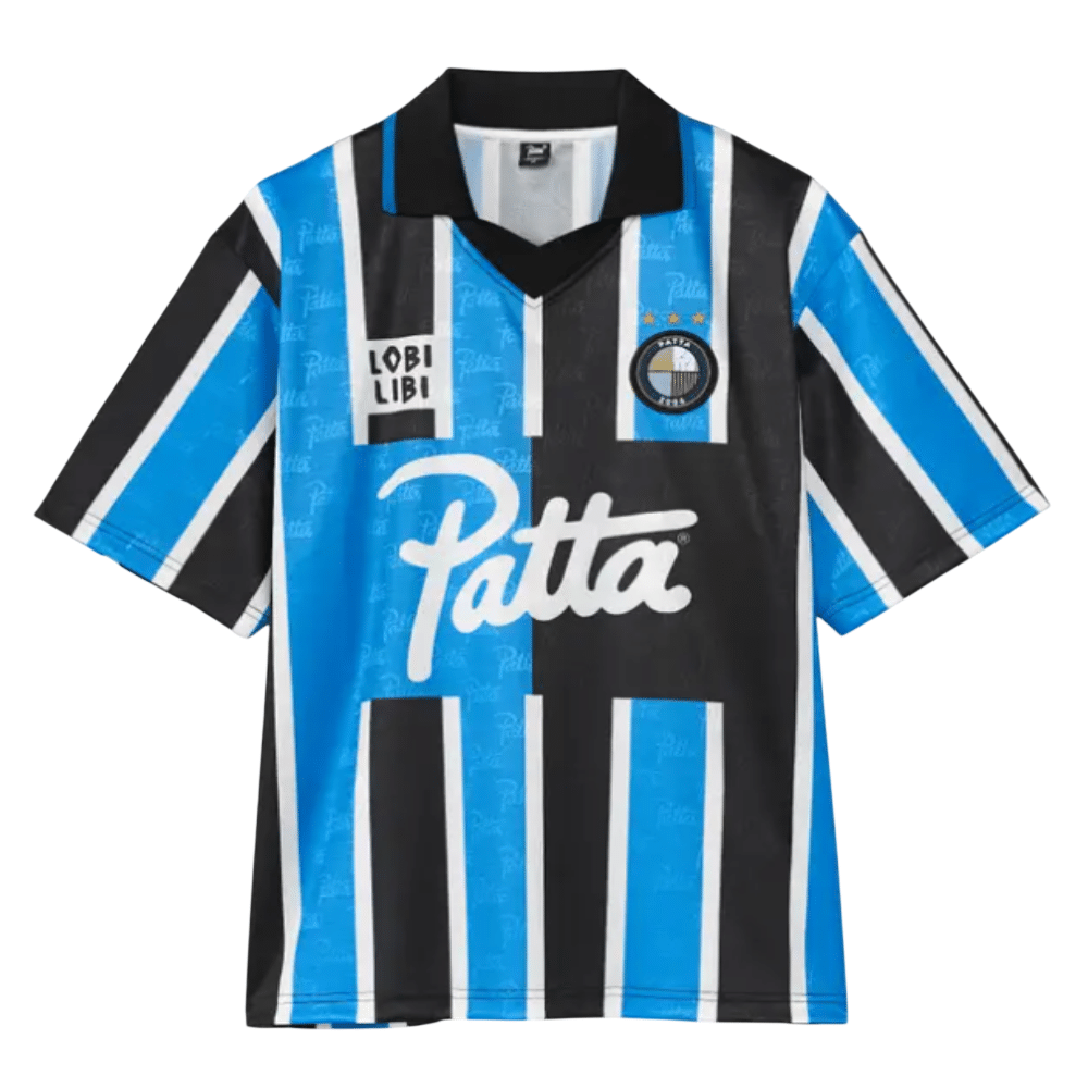 Camiseta Patta Stripe Football Jersey Blue