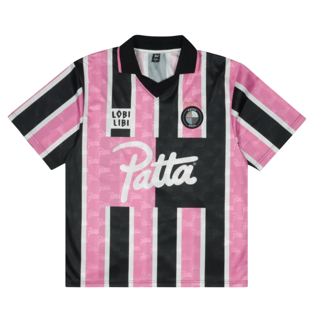 Camiseta Patta Stripe Football Jersey Pink
