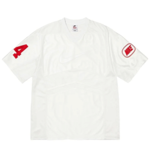 Camiseta Supreme x Nike Football Jersey Branca