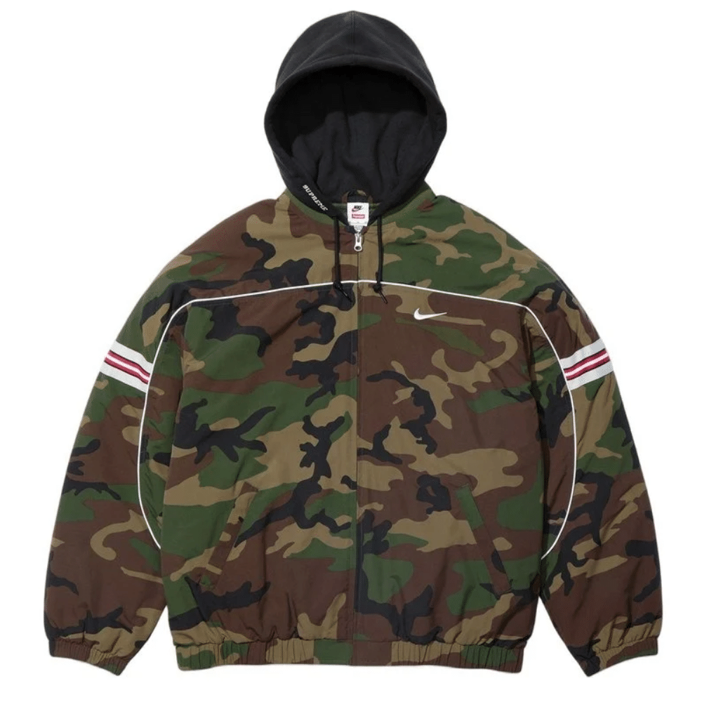 Jaqueta Nylon Supreme x Nike Camu