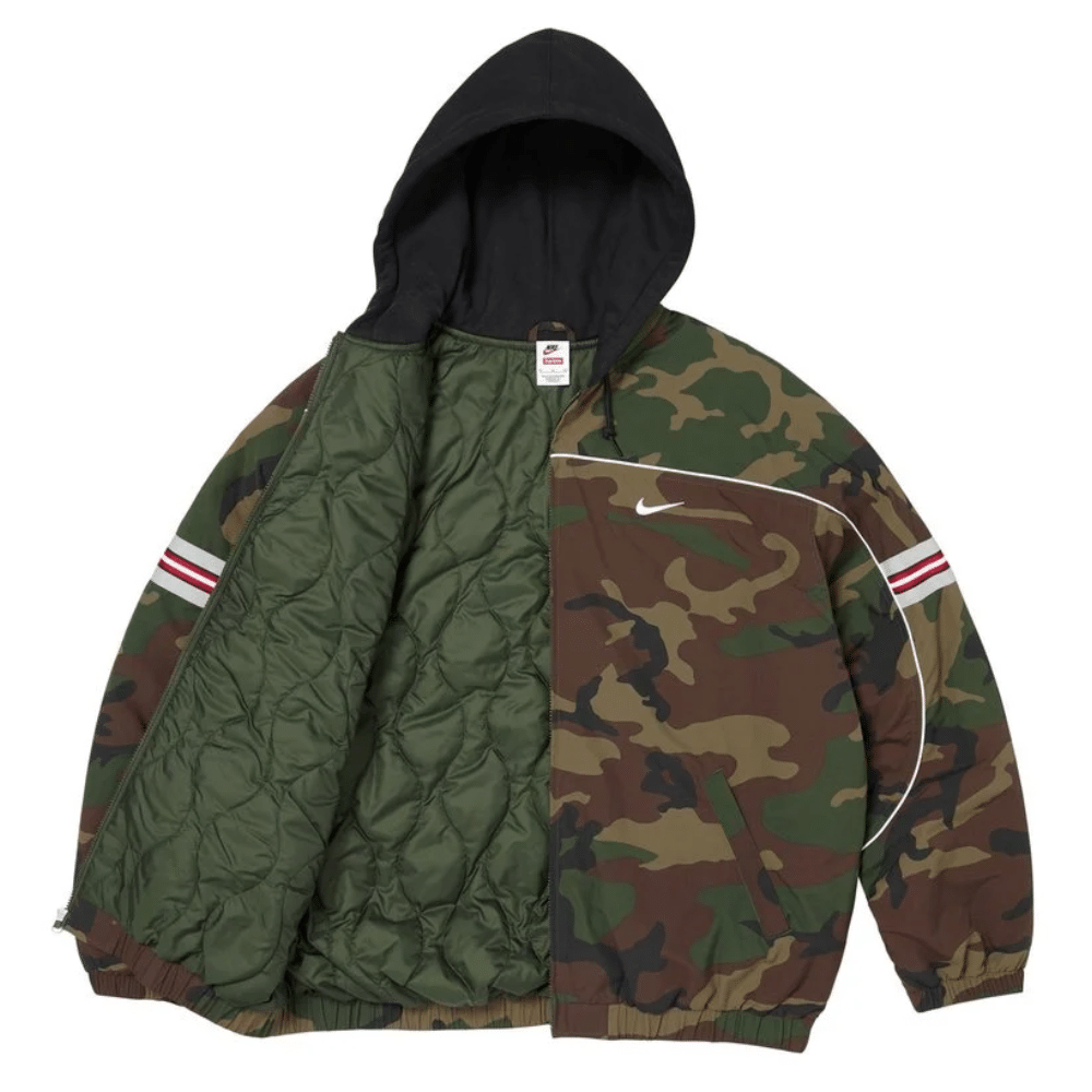 Jaqueta Nylon Supreme x Nike Camu